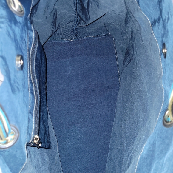 KOALA  Medium Size Nylon/Canvas? Tote Snap Closure Lightweight String/Be… - Picture 7 of 8